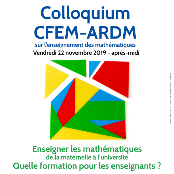 Colloquium CFEM-ARDM 2019