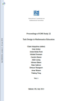 Task Design in Mathematics Education