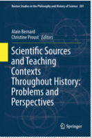 Scientific Sources and Teaching Contexts throughout History: Problems and Perspectives.