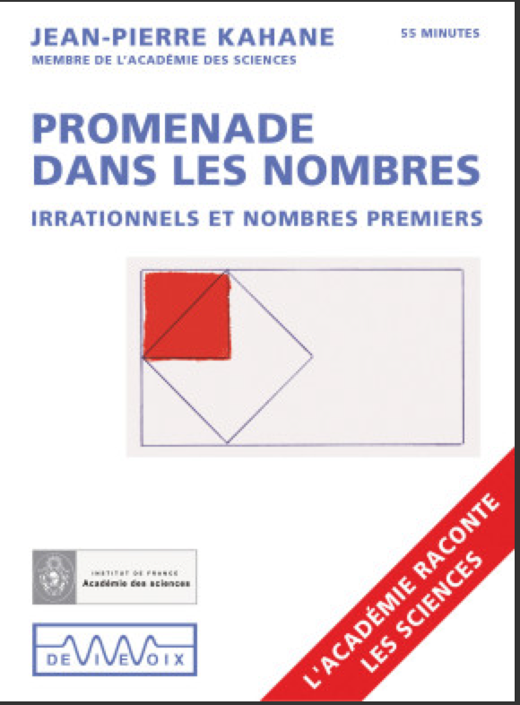 Promenade dans les nombres. Irrationnels et nombres premiers